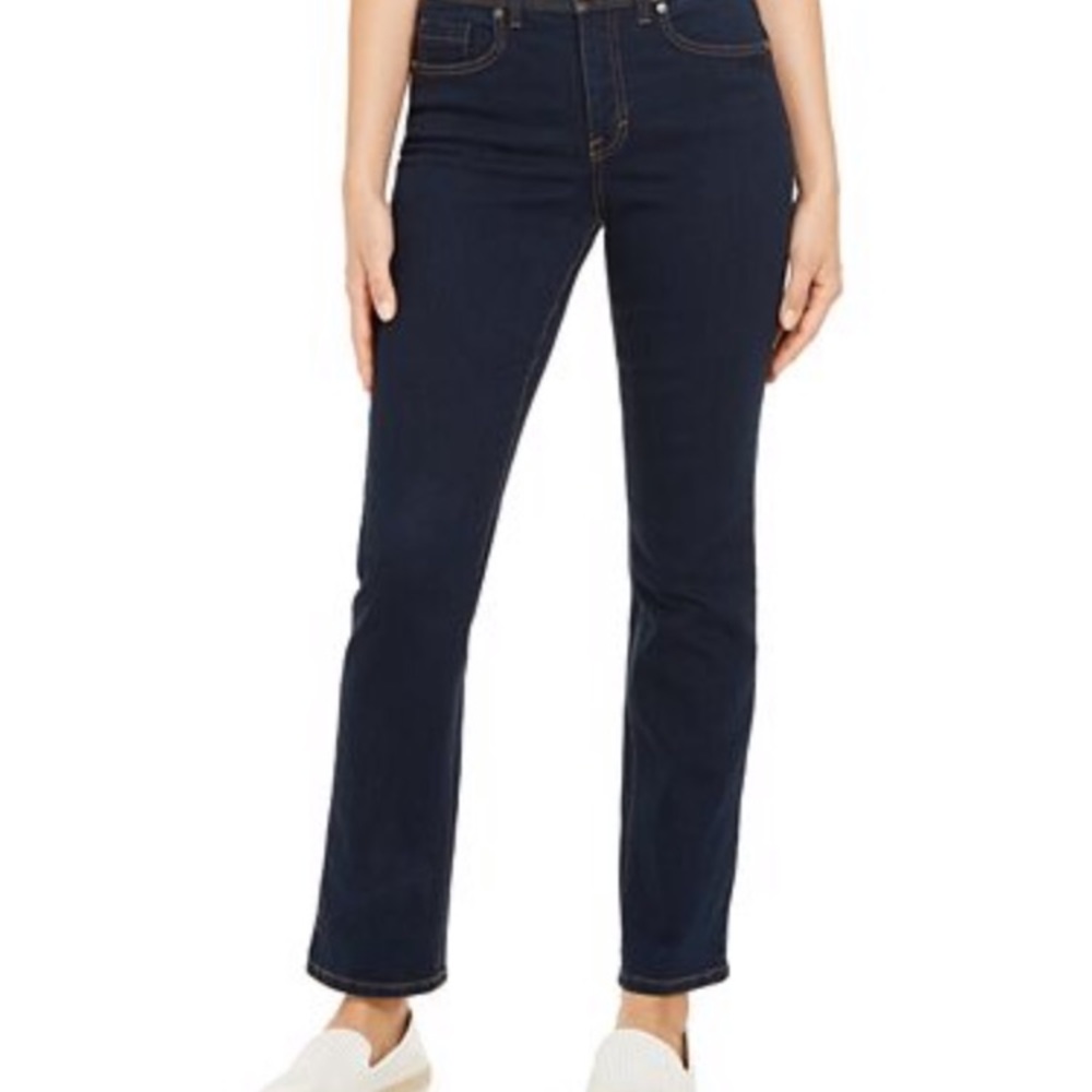 - Style & Co black straight leg jegging black pants large